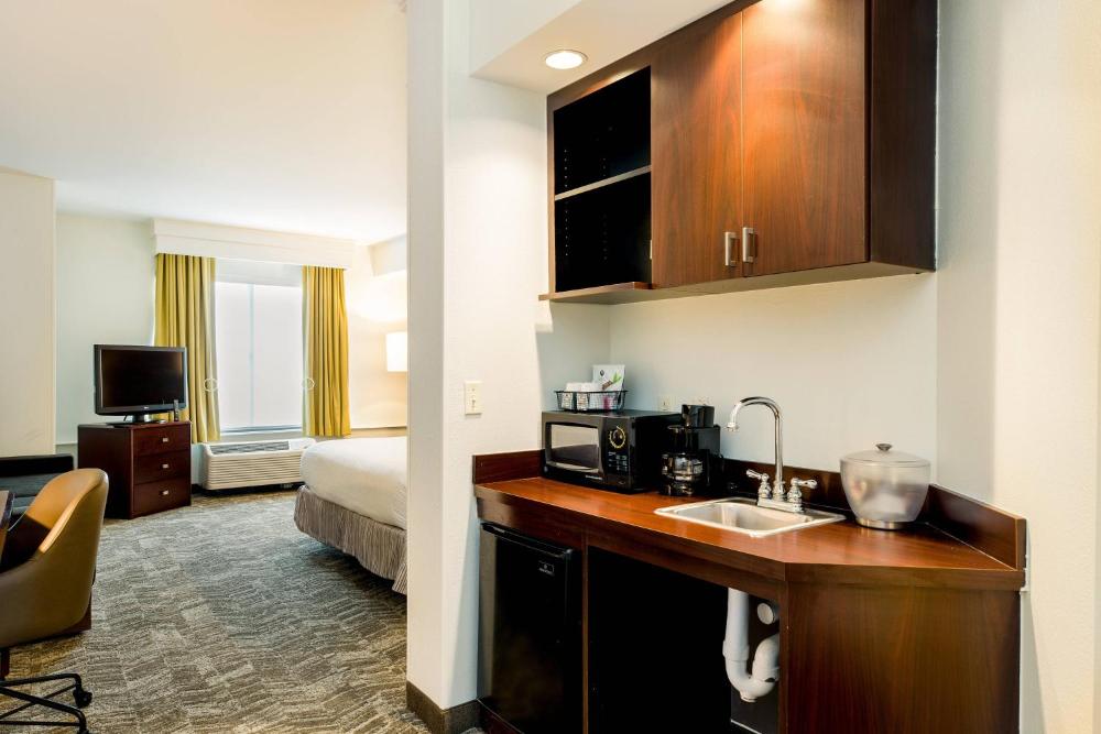 King Suite with Trundle Sofa - Communication Assistance interior